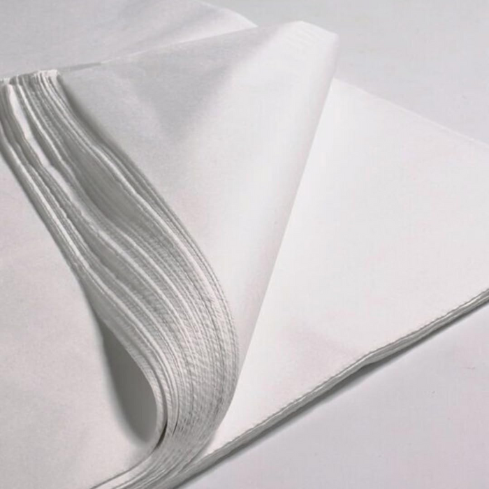 100 SHEETS 500X750MM/20X30″ ACID FREE TISSUE PAPER 18GSM