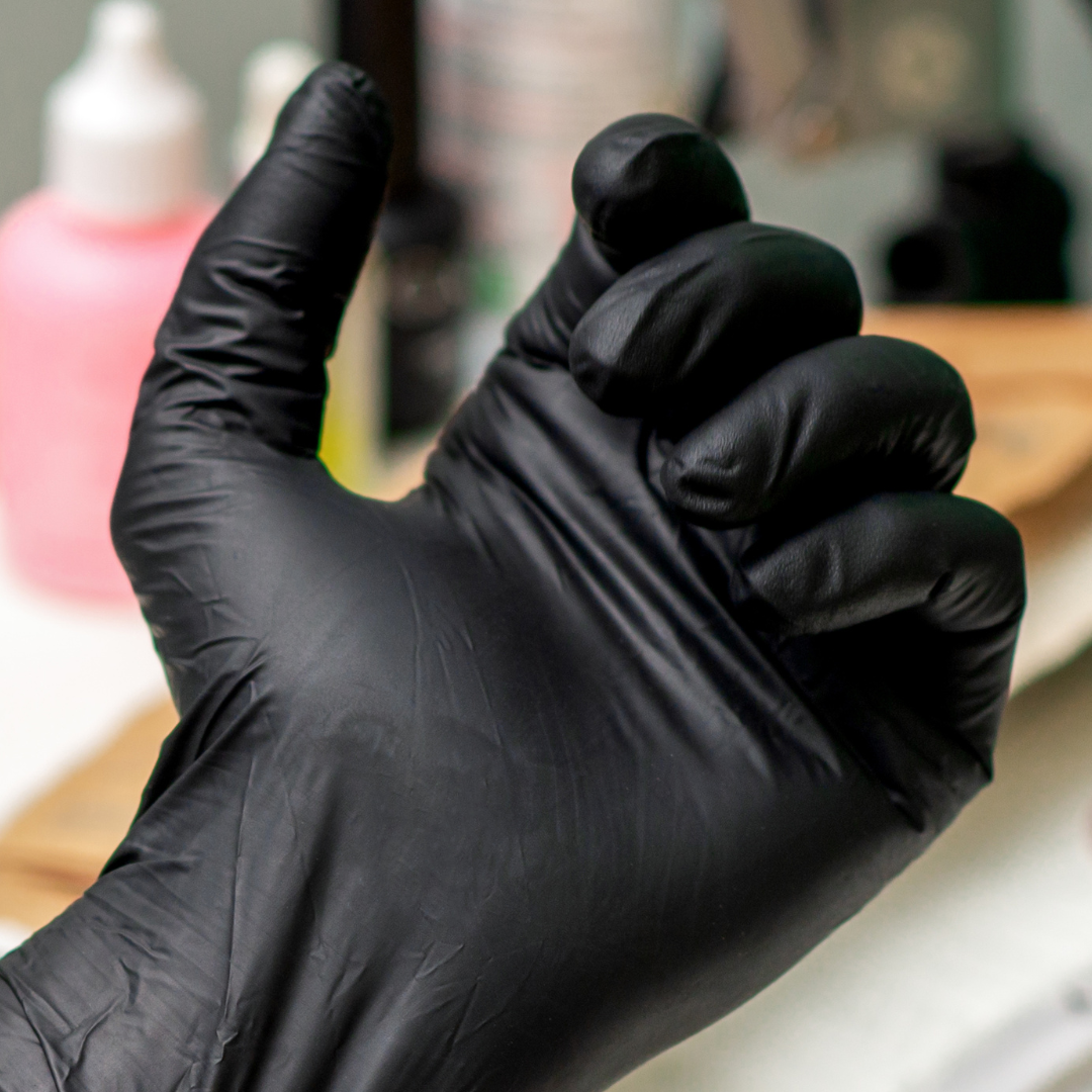 Black Disposable Gloves